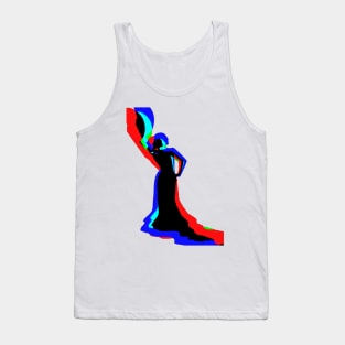 flamenco silhouette Tank Top